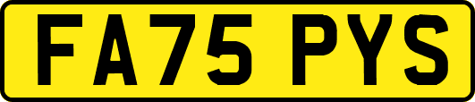 FA75PYS