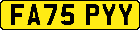 FA75PYY