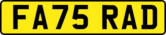 FA75RAD
