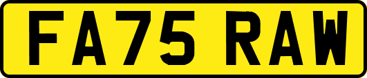 FA75RAW