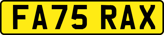 FA75RAX