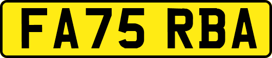 FA75RBA