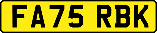 FA75RBK