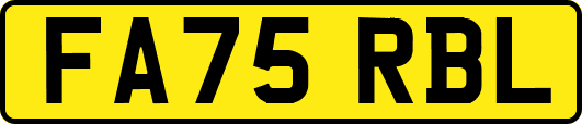 FA75RBL