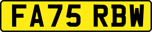 FA75RBW