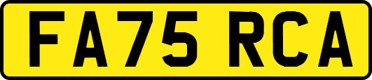 FA75RCA
