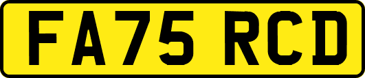 FA75RCD