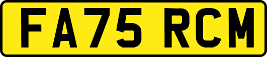 FA75RCM