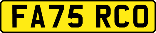 FA75RCO