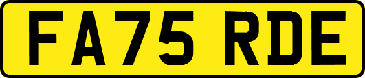 FA75RDE