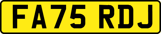 FA75RDJ