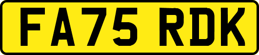 FA75RDK