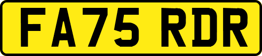 FA75RDR