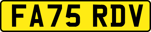 FA75RDV