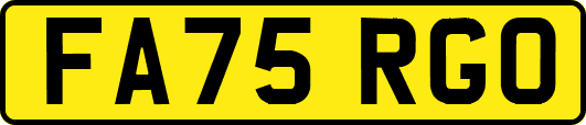 FA75RGO