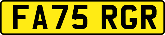 FA75RGR