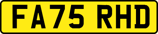 FA75RHD