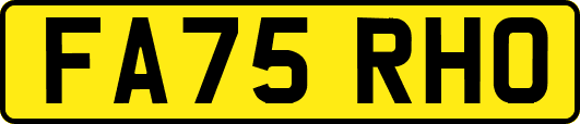 FA75RHO