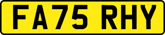 FA75RHY
