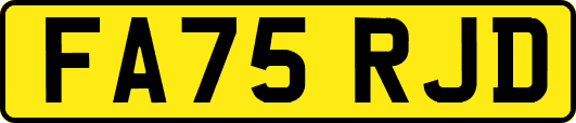 FA75RJD
