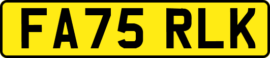 FA75RLK