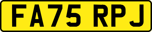 FA75RPJ