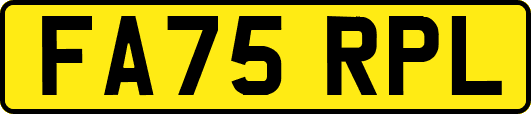 FA75RPL