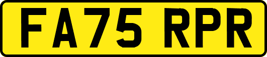 FA75RPR