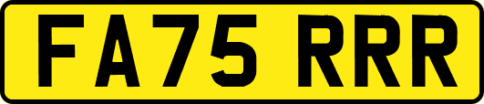 FA75RRR