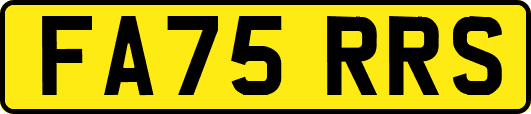 FA75RRS