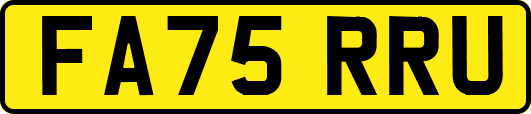FA75RRU