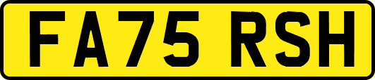 FA75RSH