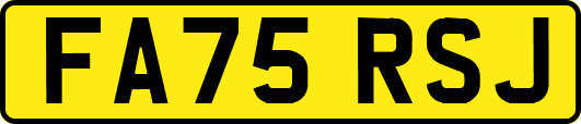 FA75RSJ