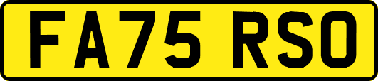FA75RSO