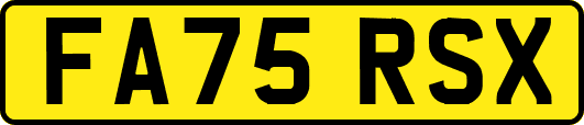 FA75RSX