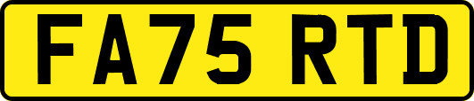 FA75RTD