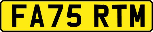 FA75RTM