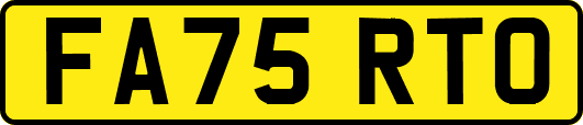 FA75RTO