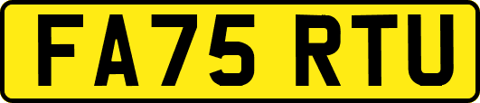 FA75RTU