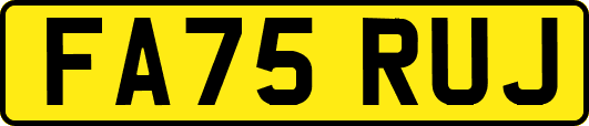 FA75RUJ