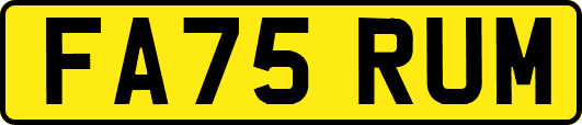 FA75RUM