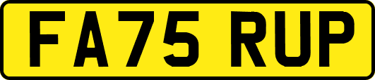 FA75RUP
