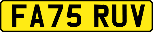 FA75RUV