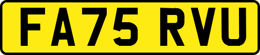 FA75RVU