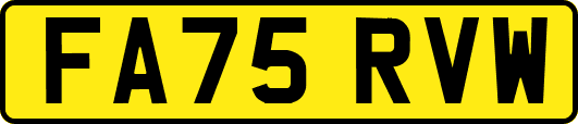 FA75RVW