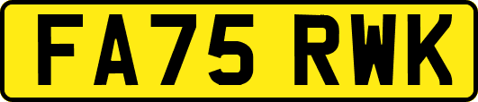 FA75RWK
