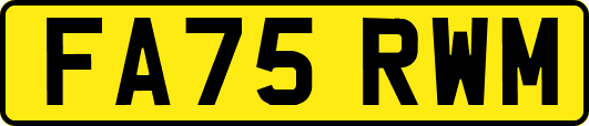 FA75RWM