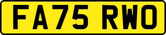 FA75RWO