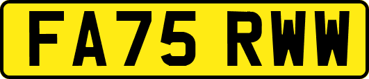 FA75RWW