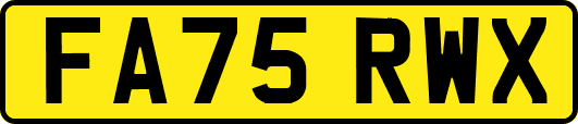 FA75RWX